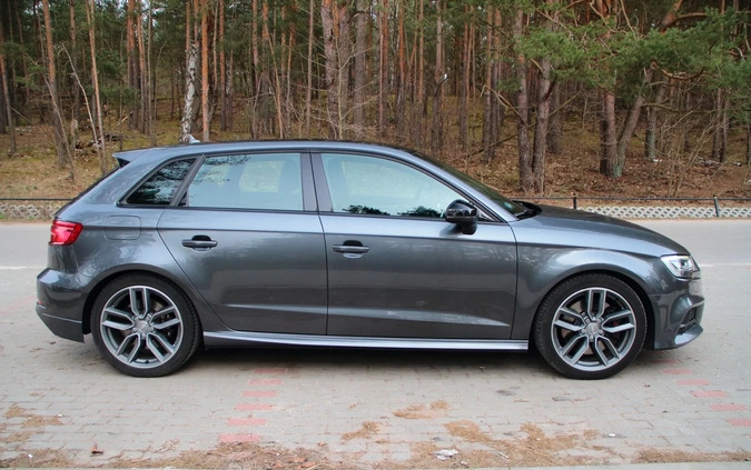 Audi S3 cena 132000 przebieg: 67000, rok produkcji 2017 z Warszawa małe 436